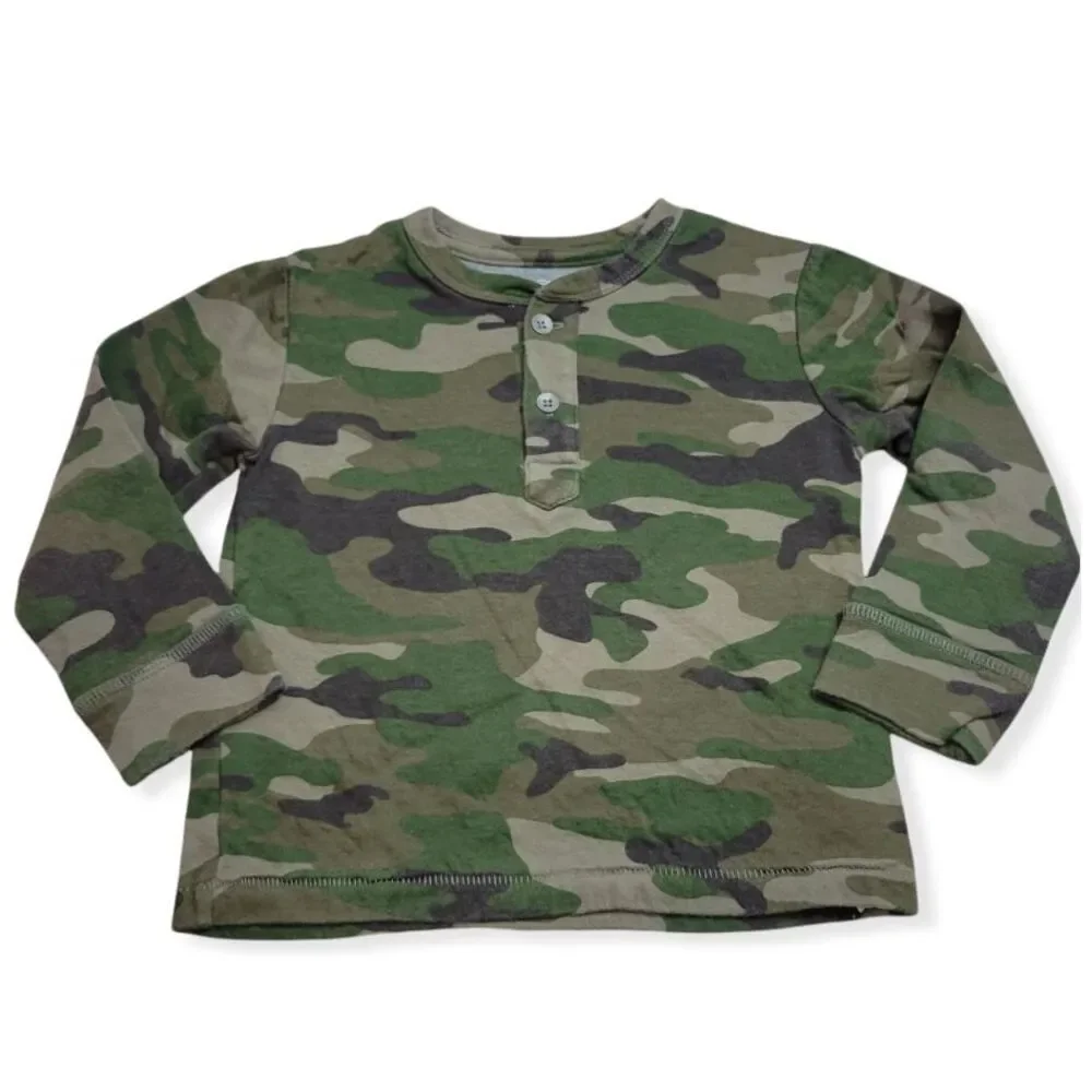 Baby Gap camouflage sweatshirt 2T